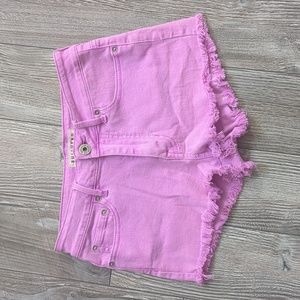 BULLHEAD High Rise Pink Fuchsia Shorts Size 3